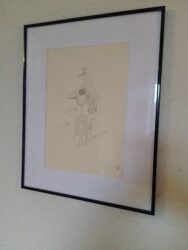 Lithographie JEAN COCTEAU "Nez de Cléopâtre"