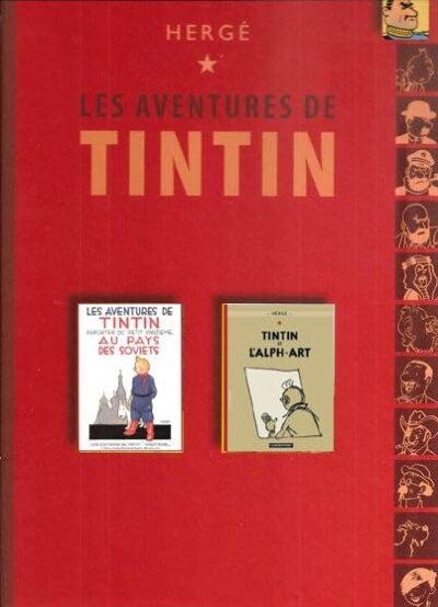 TINTIN AU PAYS DES SOVIETS / TINTIN ET L'ALPH-ART